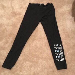 Grey Victoria’s Secret Angel Legging